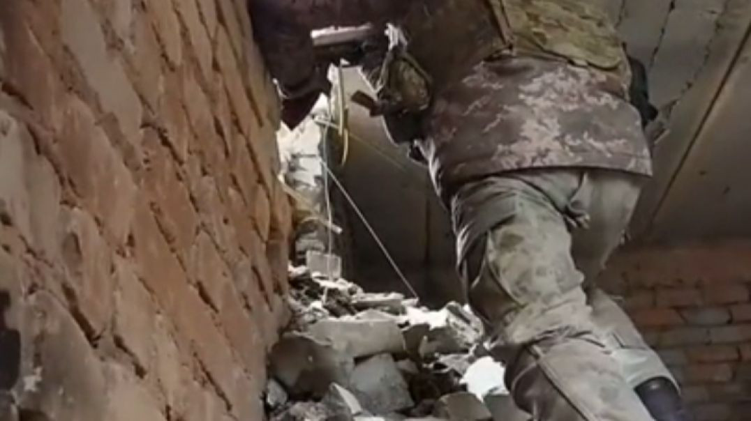 GoPro footage of battle in Donbass region of Ukraine