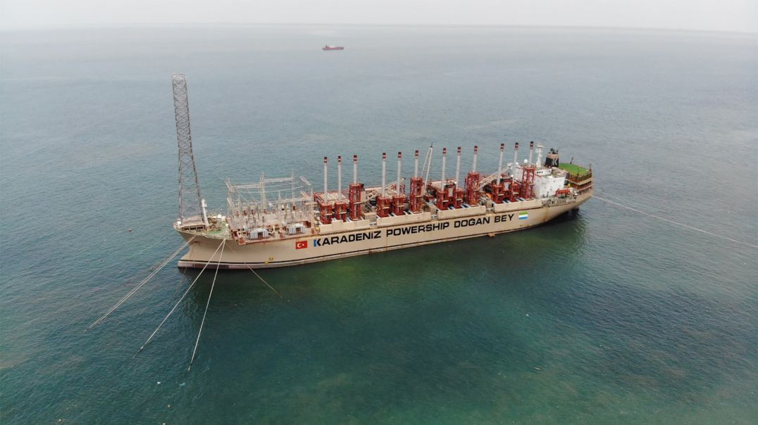 A Turkish company says it is in talks to send floating "powerships" to Ukraine to supply e