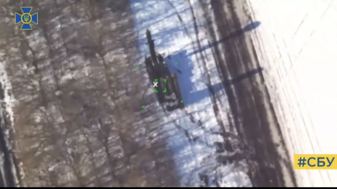 Kamikaze Drone strike in Ukraine on Russian military targets