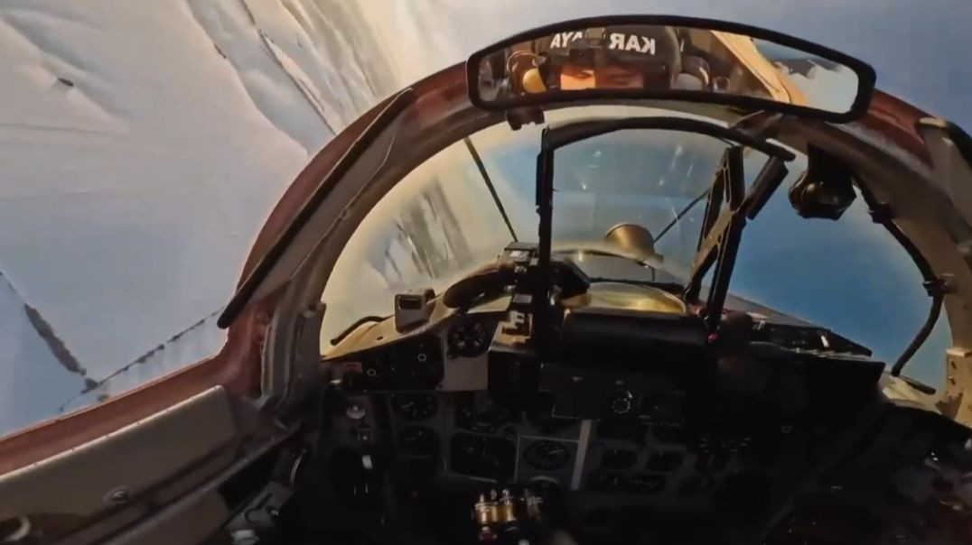 Fighter jet pilot's view of combat mission from GoPro footage