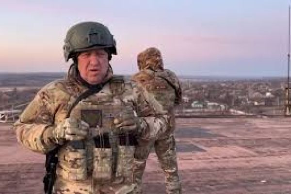 WAGNER group chief, Prigozhin , Mercenary Boss Mocks Russian Troops for ‘Hauling Ass’ From Bakhmut
