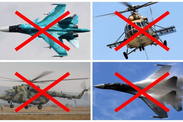 Four Aircraft Lost in Single Day and 9 pilots are dead:it was  the worst day for the Russian Air Force in decades.