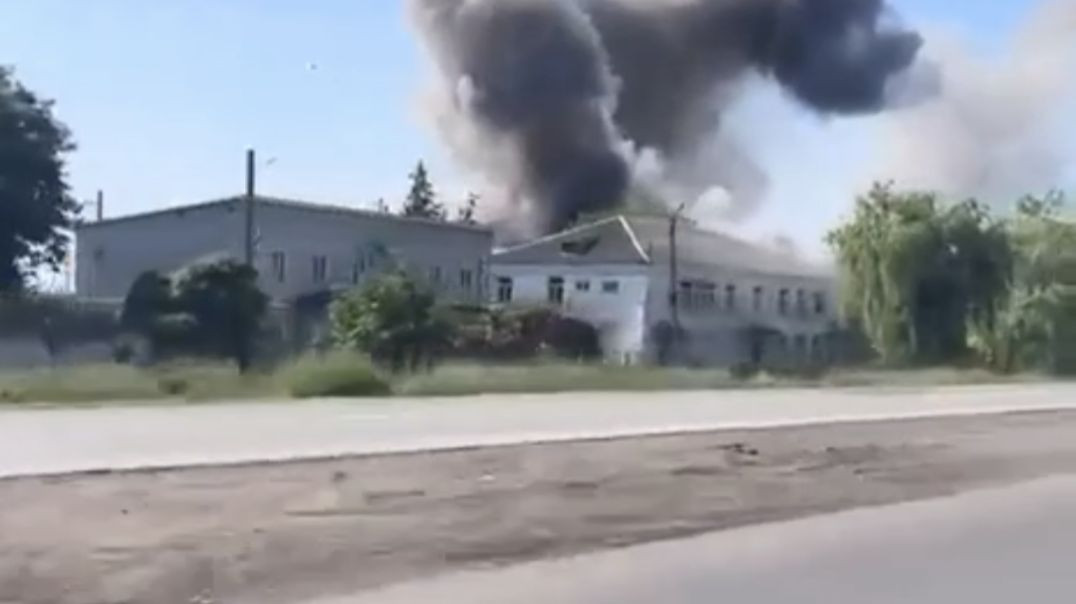 Ukrainian forces destroyed a "significant" ammunition depot near the Russian-occupied Voln