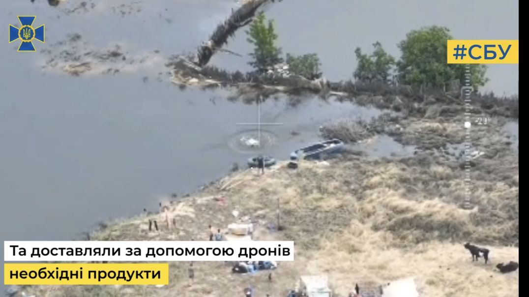 Ukraine flood: SBU evacuating people from Russian occupied territories under fire