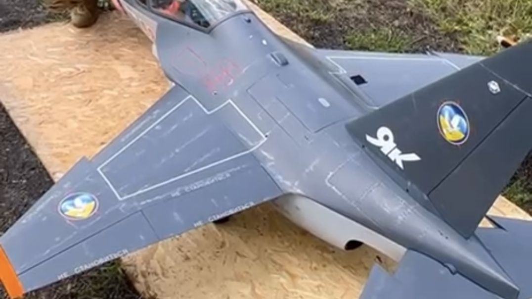 THE MASTER of Ukraine's drone warfare showing off the latest BIRD