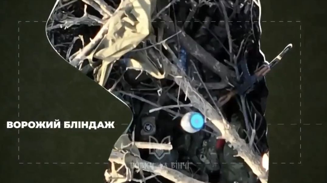 Graphic war footage from Ukraine: deadly drone attack on Russian position