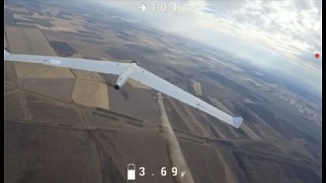 Ukrainian Drone takes out Russian spy drone over Ukraine